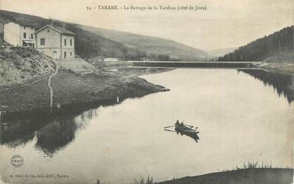 .CPA   FRANCE 69 " Tarare, Le barrage de la Turdine"