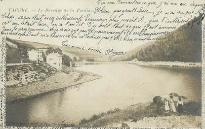 .CPA   FRANCE 69 "  Tarare, Le barrage de la Turdine  "