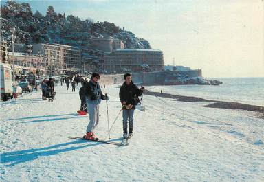 CPM FRANCE 06 "Nice, sous la neige en 1985" / SKI