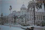 06 Alpe Maritime CPM FRANCE 06 "Nice, sous la neige en 1985, Hotel Negresco"