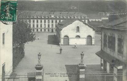 . CPA FRANCE 15 "Aurillac, Caserne Delzon"