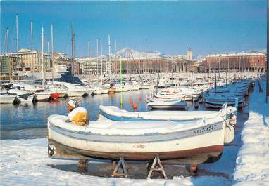 CPM FRANCE 06 "Nice, sous la neige en 1985"