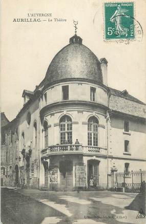 . CPA FRANCE 15 "Aurillac, Le Théâtre"