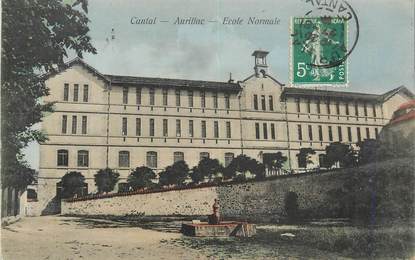 . CPA FRANCE 15 "Aurillac, Ecole Normale"