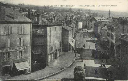 . CPA FRANCE 15 "Aurillac, Rue des Carmes"