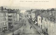 15 Cantal . CPA FRANCE 15 "Aurillac, Panorama de la Rue des Carmes"