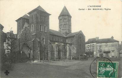 . CPA  FRANCE 15 "Mauriac, L'église"