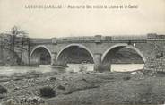 15 Cantal . CPA  FRANCE 15 "La Roche Canillac Pont sur le Bés"