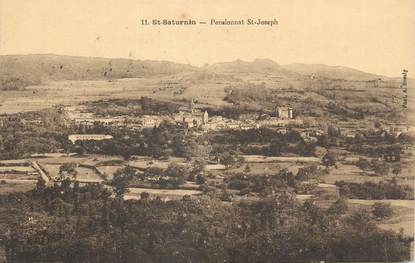 . CPA  FRANCE 15 "St Saturnin, Pensionnat St Joseph"