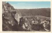 15 Cantal . CPA  FRANCE 15 "St Chamant, Centre du bourg et rocher de Montauban"