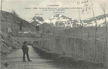 . CPA  FRANCE 15  "Bénech, Vallée de Mandailles, Le Puy Mary"