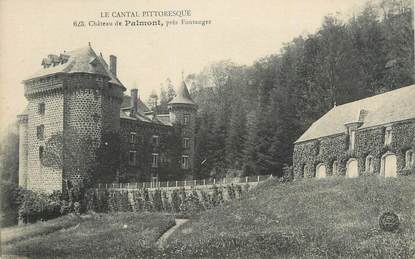 . CPA  FRANCE 15  "Fontanges, Le château de Palmont"