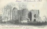 15 Cantal . CPA  FRANCE 15  "Maurs, Ruines du château de Maucaze"