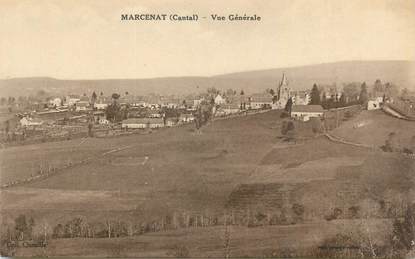 . CPA  FRANCE 15  "Marcenat, Vue générale"