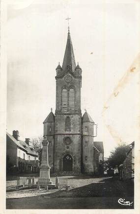 . CPSM  FRANCE 15  "Chaussenac, L'église"