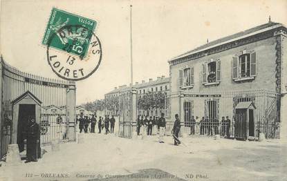 . CPA FRANCE 45 "Orléans, Caserne du Quartier Chatillon"
