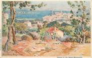 06 Alpe Maritime CPA FRANCE 06 "Cannes et l'Ile sainte Marguerite"