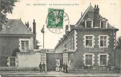 . CPA FRANCE 45 "Orléans, La Caserne Jeanne d'Arc"
