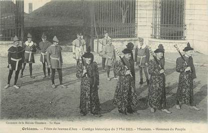 . CPA FRANCE 45 "Orléans, Cortège historique de 1913 " / FETE DE JEANNE D'ARC