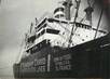 PHOTO ORIGINALE / THEME "1947, New York, le bateau de l'Amitié en route pour l'Europe"