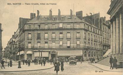 . CPA  FRANCE 44 "Nantes, Place Graslin, Hôtel de France"