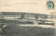 69 RhÔne . CPA  FRANCE 69 "Belleville sur Saone, Le pont métallique"