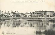 69 RhÔne . CPA  FRANCE 69 "Belleville sur Saone, Le port"