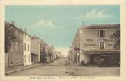 69 RhÔne . CPA  FRANCE 69 "Belleville sur Saône, Entrée de la Ville, rue de la gare"