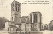 69 RhÔne . CPA  FRANCE 69 "Belleville sur Saône, Abside de l'église"