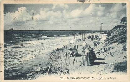 . CPA  FRANCE 44 " St Brévin l'Océan, La plage"