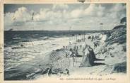 44 Loire Atlantique . CPA  FRANCE 44 " St Brévin l'Océan, La plage"