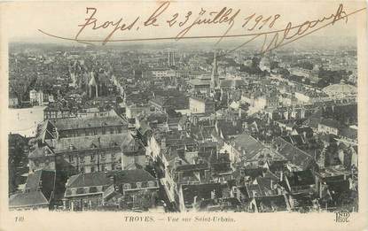 . CPA   FRANCE 10 "Troyes, Vue sur St Urbain"