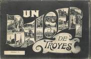 10 Aube . CPA   FRANCE 10 "Troyes, Un baiser de Troyes"