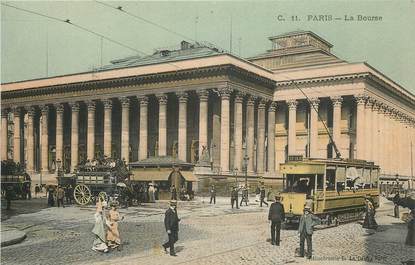 CPA FRANCE 75002 "Paris, la Bourse"