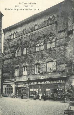 CPA FRANCE 81 "Cordes, Maison du Grand Veneur".