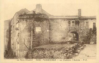 CPA FRANCE 81 "Ferrières, Le château" .