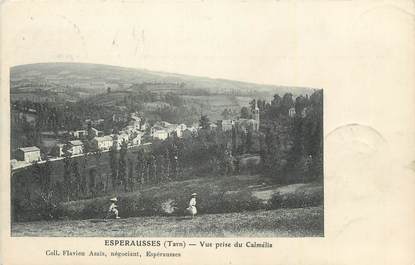 CPA FRANCE 81 "Esperausses, Vue prise du Calmélia".