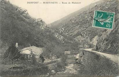 CPA FRANCE 81 "Durfort Martinets, route de Malamort".