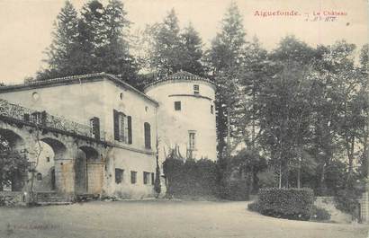 CPA FRANCE 81 "Aiguefonde, Le château".