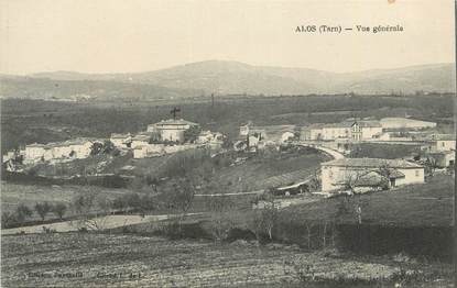 CPA FRANCE 81 "Alos, Vue générale".