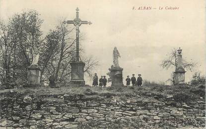 CPA FRANCE 81 "Alban, Le calvaire".