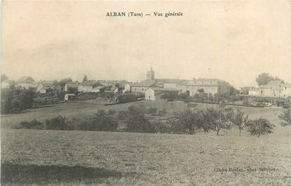 CPA FRANCE 81 "Alban, Vue générale".