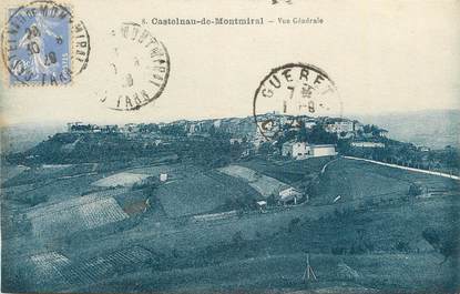 CPA FRANCE 81 "Castelnau de Montmiral, Vue générale".