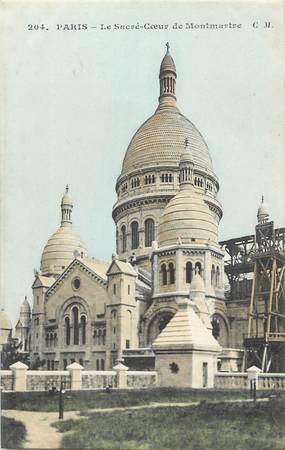 CPA FRANCE 75018 "Paris, le Sacré Coeur de Montmartre"