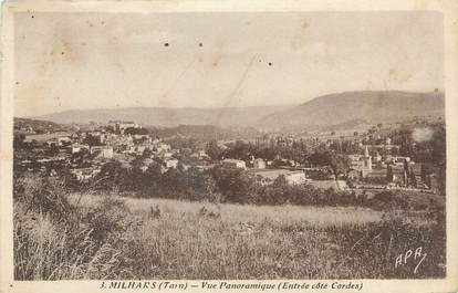 CPA FRANCE 81 "Milhars, Vue panoramique".