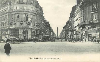 CPA FRANCE 75002 "Paris, la Rue de la Paix"