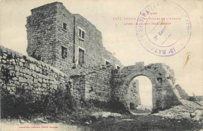 CPA FRANCE 81 "Vaour, Les ruines de l'abbaye".