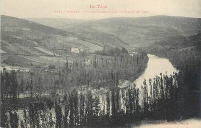 CPA FRANCE 81 "Trébas, Vue panoramique sur la vallée du Tarn".