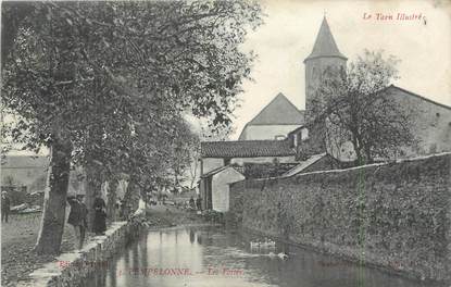 CPA FRANCE 81 Pampelonne, Les fossés".