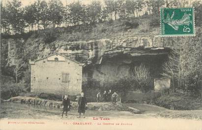 CPA FRANCE 81 " Graulhet, Grotte de Jourde".